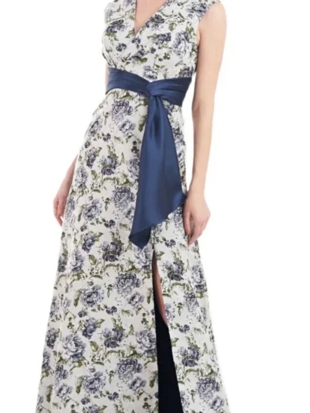 Kay Unger Ansley Floral Gown